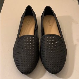 Perforated loafers